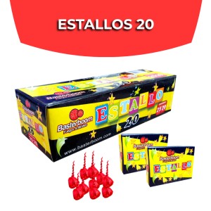 ESTALLO 20 25cja x 20u